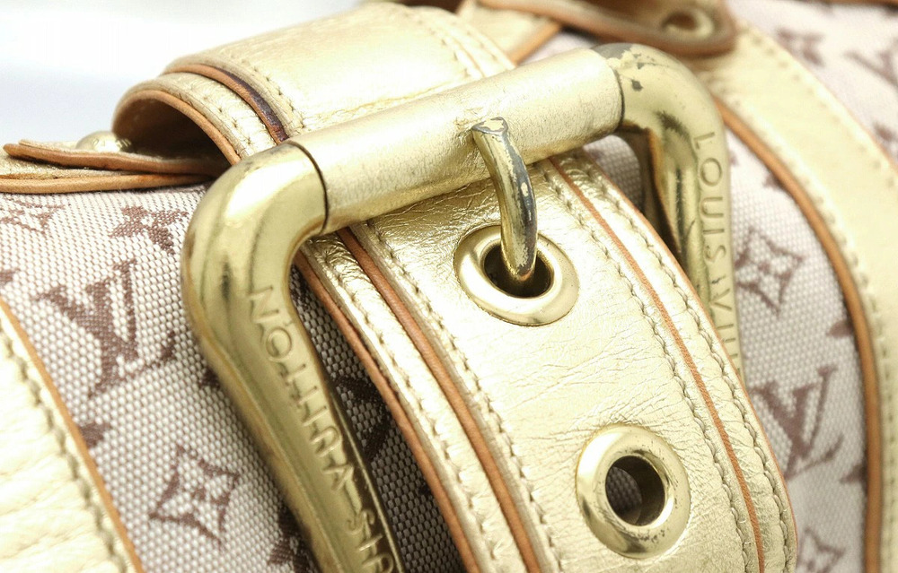 Louis Vuitton Rada Beige Handbag Lin Monogram Collection Tan - Picture 6 of 9